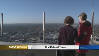 Behind the Big O: Top of the First National Tower