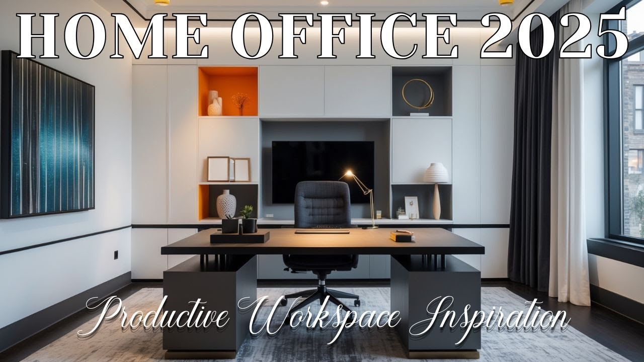 Home Office Design Ideas 2025 | Modern, Minimal & Productive Workspace ...