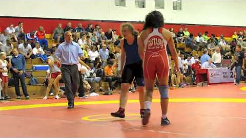 2012 Canada Cup: 72 kg Justina DiStasio (CAN) vs. ...