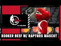 Devin Booker has some serious beef with the Raptors mascot 👹| NBA Today