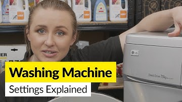 Your Complete Guide to Washing Machine Settings And How to Use Them