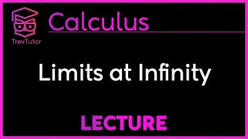 How to do LIMITS at INFINITY - CALCULUS