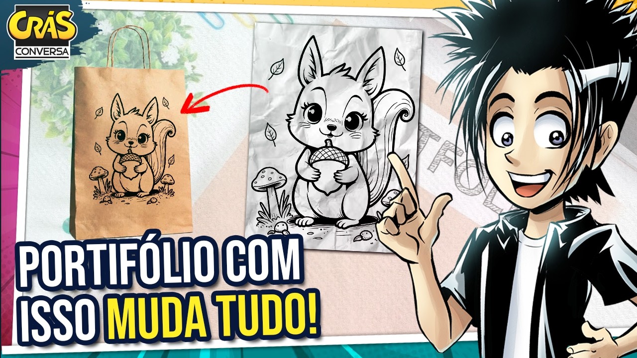 5 coisas que NÃO podem FALTAR no PORTFÓLIO do ILUSTRADOR!
