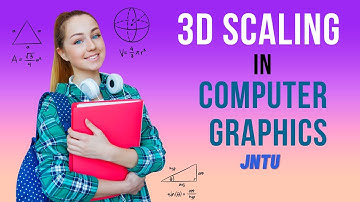 3D Scaling in Computer Graphics | Computer Graphics | JNTU Education