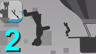 Stickman Flip Diving Walkthrough Part 2 / Android Gameplay HD screenshot 2