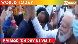 World Today: PM Modi's 4-day US visit and other top global news