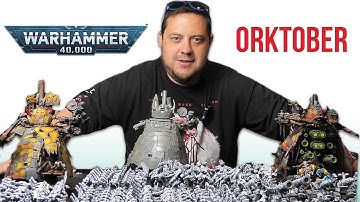 Rescuing an Ork Stompa and a Green Tide 40k Army