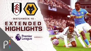 Fulham v. Wolves | PREMIER LEAGUE HIGHLIGHTS | 11/1/2025 | NBC Sports
