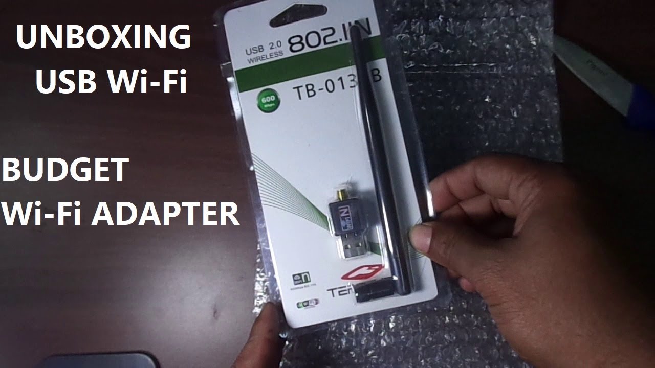 Budget USB WiFi Adapter 600Mbps Unboxing for PC or Settop BOX YouTube