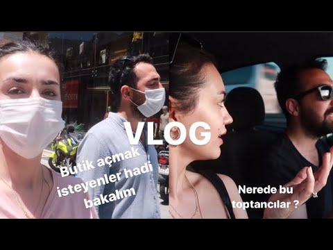 BUTİK İÇİN TOPTANCILARA GİTTİK!👊🏻/// İSTANBUL VLOG 4#