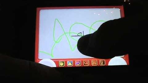 Etch A Sketch - iPhone iTouch app review