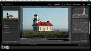 Adobe Lightroom 5: Using the Crop Overlay tool 60 Learn ByVideo screenshot 5