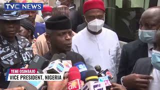 Osinbajo Visits Imo, Seeks Support Of APC Delegates Ahead Of Presidential Primaries