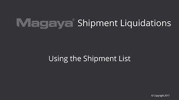 Liquidation and Accounting of Import Shipments