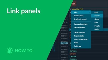 How to: Panels linking