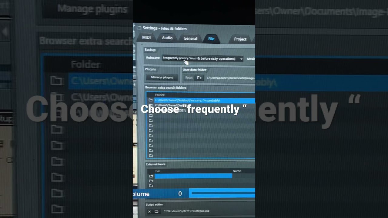 How to recover your “project”in FL studio