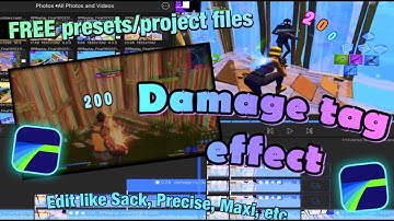 How to make *CRAZY* "Damage Tag" effect on Lumafusion (Edit like Sack, Precise, Maxi) - tutorial