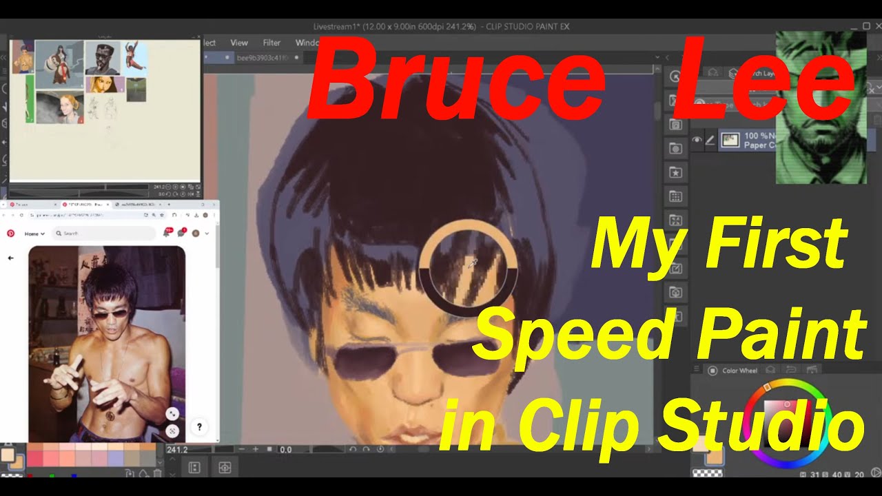 My first Speed Paint in Clip Studio - YouTube