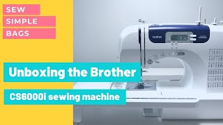 Brother CS 6000i 40 Walking Foot Machine Quilting 