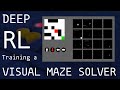 Visual Maze Solving with Deep Reinforcement Learning in Keras | Detailed Explanation