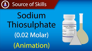 standardisation of sodium thiosulphate | 0.02 molar solution of sodium thiosulphate