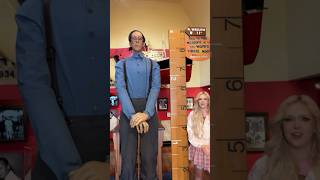 The Worlds TALLEST Man.. ☕️😳 #scary #shorts #museum