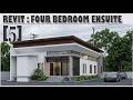 Revit 2026 Tutorial: 4 Bedroom Ensuite House | BIM Modeling for Architects | USA Building Code