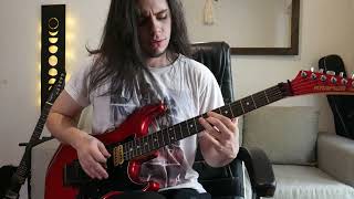 Polyphia - Ego Death Steve Vai's Solo Cover - Lucio Hortas [ 99% ACCURATE 🔥] & HOW TO PLAY IT