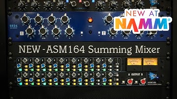 New At NAMM 2025: API ASM164 Summing Mixer