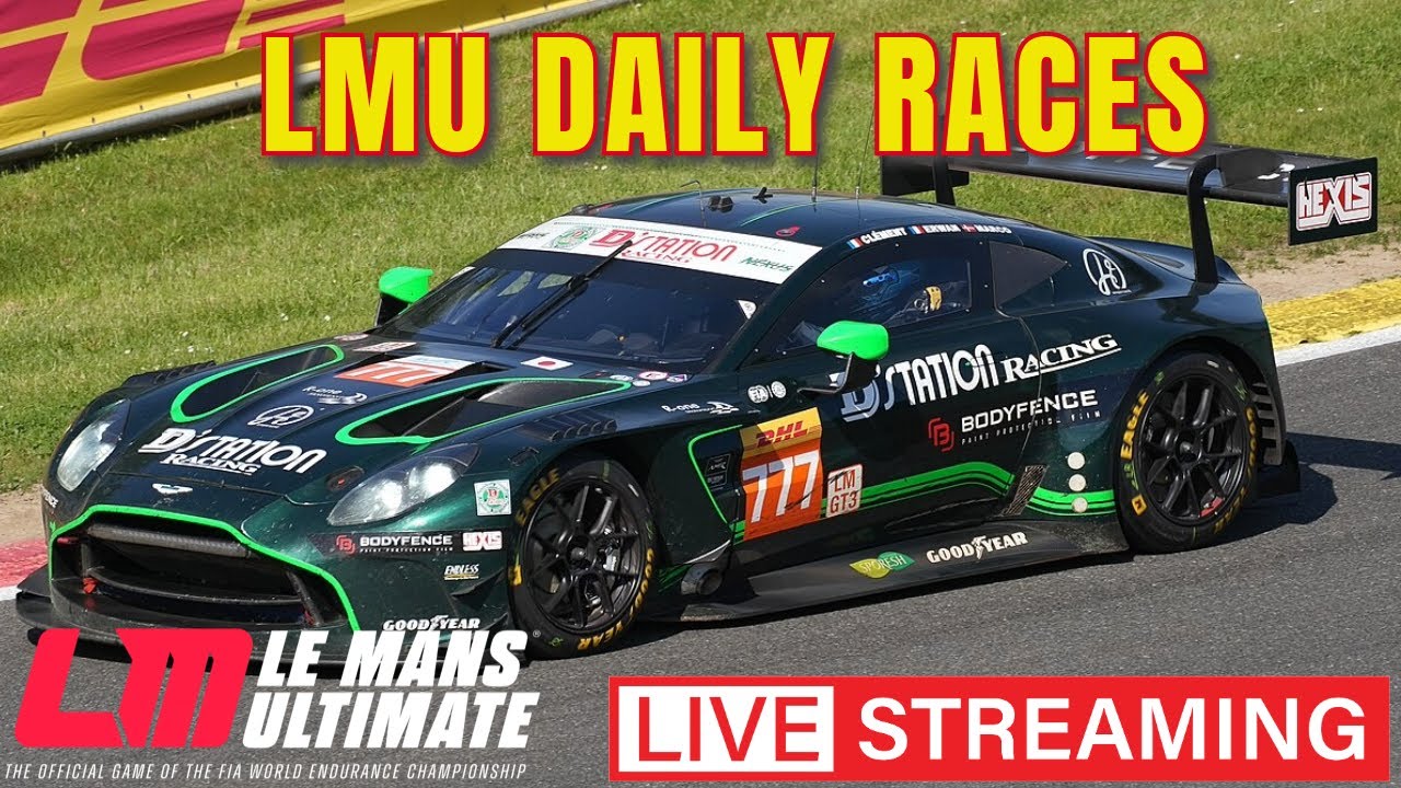 Lmu Racing 🔥New LMU | Daily Races | Hard Racing Madness🔥 - YouTube