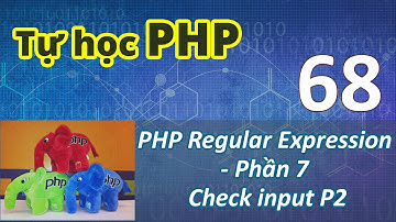 Lập trình PHP - 68 PHP Regex - Check input P2
