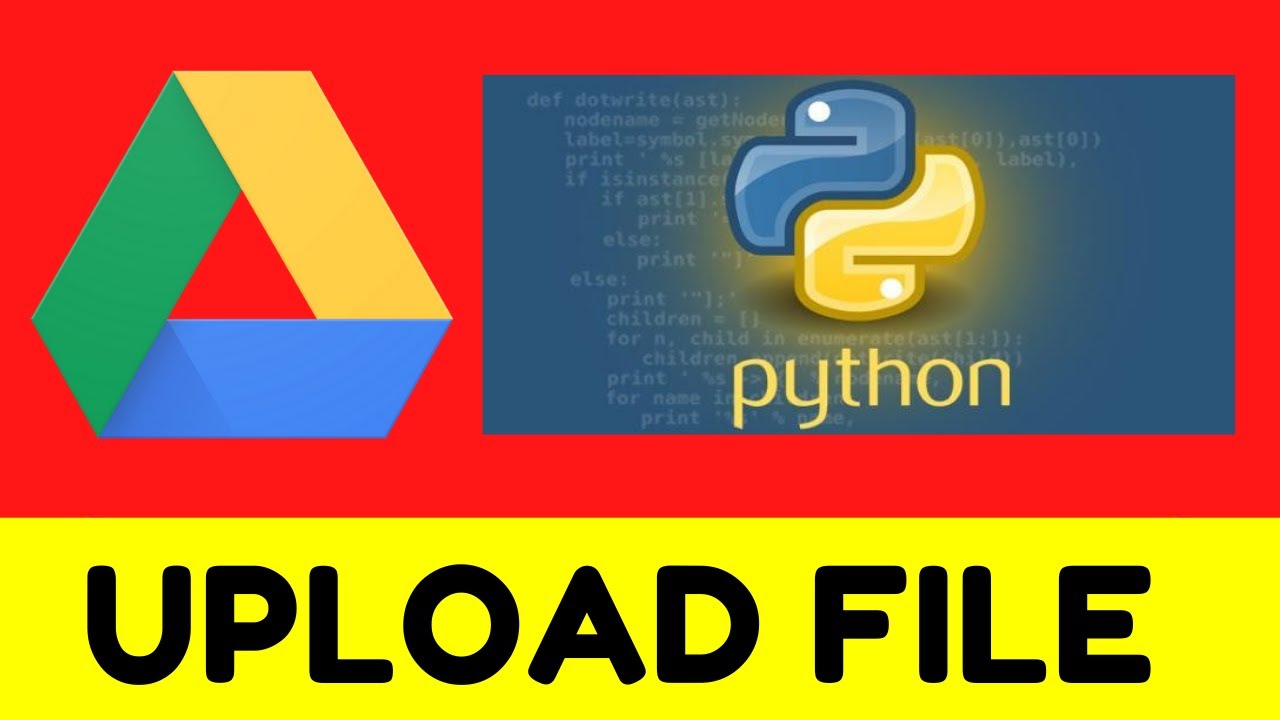 Uploading Files to Google Drive Using Python 3 Using Google Drive API V3