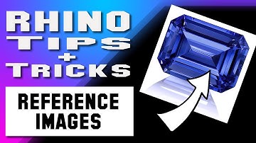 Reference images in Rhino3D 🖼️