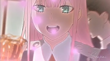 Zero Two Edit - Copines  | AMV |  (Free Project File )