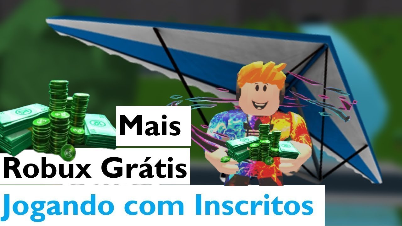 ROBLOX JOGANDO COM INSCRITOS E ROBUX GRÁTIS! ✨🤑 #roblox #robux 