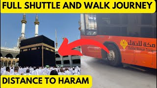 AL KISWAH TOWERS HOTEL  SHUTTLE SERVICE TO HARAM/KAABA  FULL WALK SHOWN