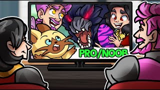 NOT THE NARGACUGA MOM HOUSE - Pro and Noob VS Monster Hunter Stories 1! (Prepare For Stories 3)