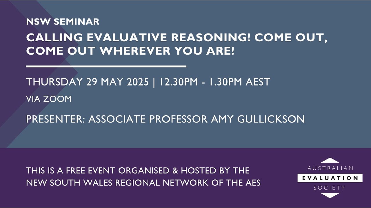 Thumbnail for Calling evaluative reasoning! Come out, come out wherever you are!