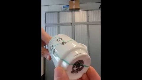 solution utilities puzzle on a mug