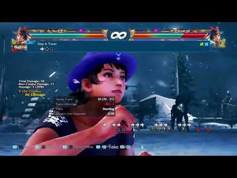 Josie f,f+4 Counterhit Combo Practice Version 5 Tekken 7 20230114093906