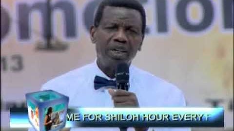 Anointing by Pastor E A Adeboye