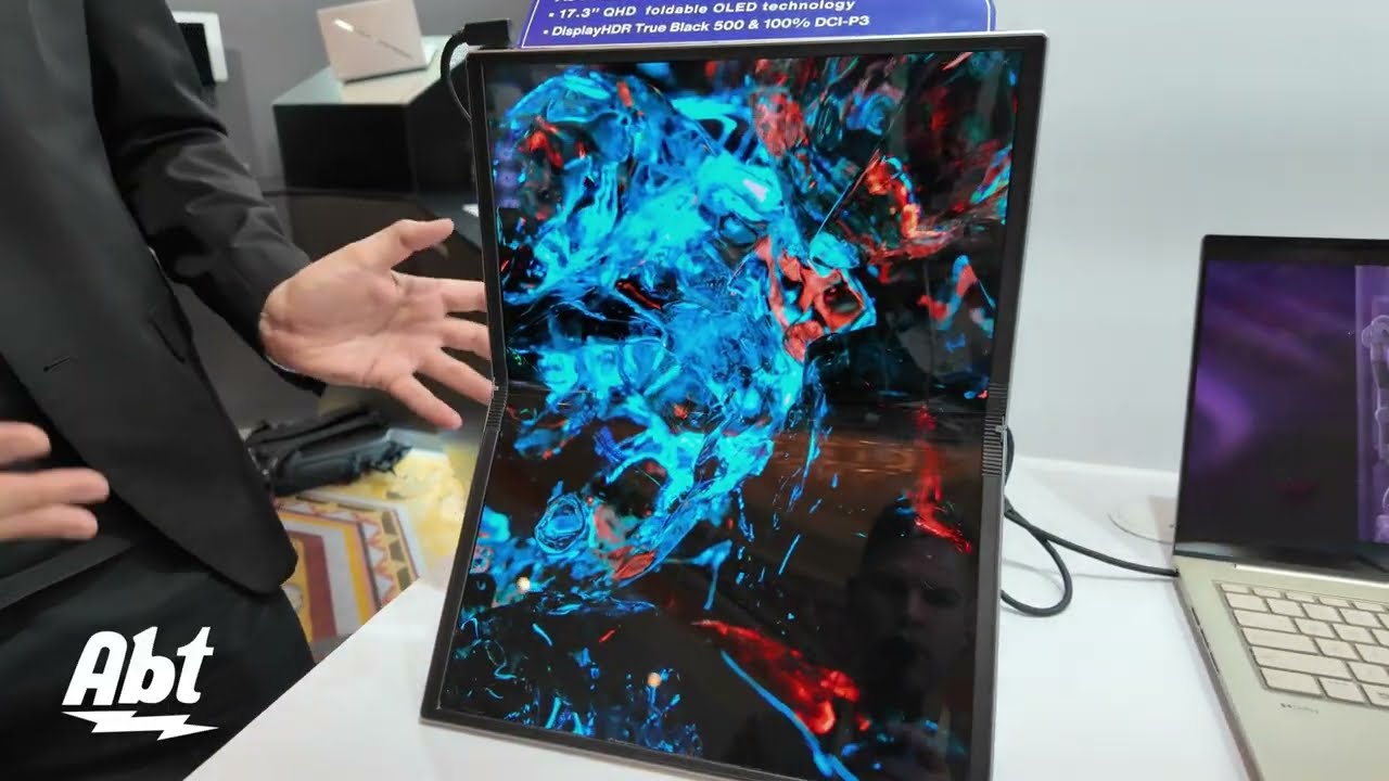 Asus' ZenScreen Fold OLED Fits a Big Display in a Small Package - CNET