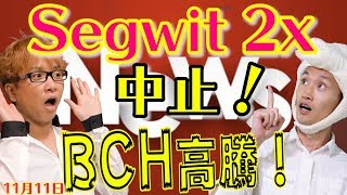 【特集】 Segwit2X中止　ビットコインキャッシュが主役になる！？　一体何が起こったのか？　最新・仮想通貨ニュース