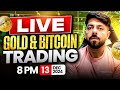 Live Intraday Trading | Crypto Bitcoin Live | VP Financials