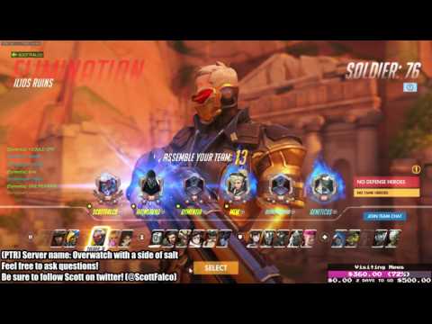 (PTR) NEW CUSTOM OVERWATCH with viewers - (PTR) NEW CUSTOM OVERWATCH with viewers