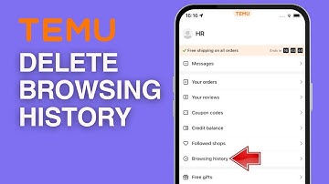 How to Delete Temu Browsing History - 2025 Step by Step