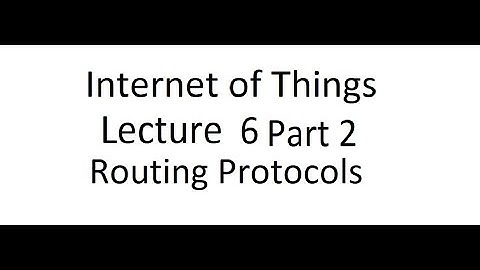 Routing Protocol for LLN