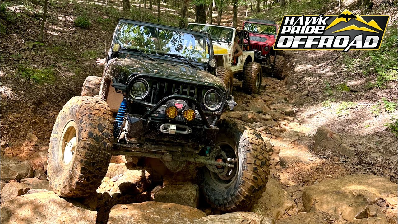 Jeep TJ/LJ Ride at Hawk Pride Mountain!