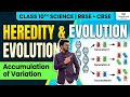 Heredity and accumulation of variation class 10th science #10thclass #heredity