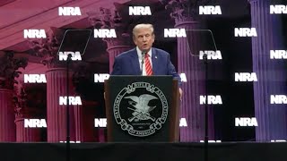 Trump says gun owners rights are 'under siege'; Urges them to vote